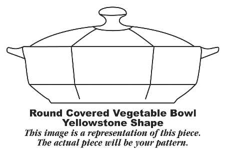 HLC3869 Round Covered Vegetable