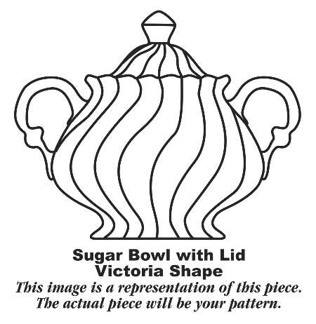 Rambling Rose Sugar Bowl & Lid
