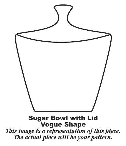 HLC470 Sugar Bowl & Lid