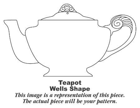 W9823 Teapot & Lid