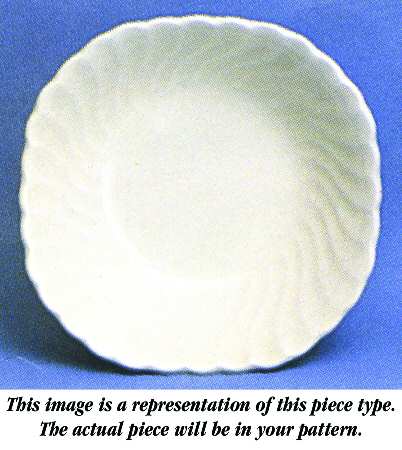 Rose Bouquet Blue Square Cereal Bowl