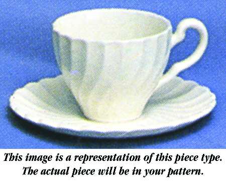 Liberty Blue Demitasse Cup & Saucer Set