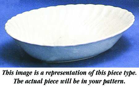 Liberty Blue 9" Oval Vegetable Bowl