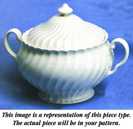 Rose Bouquet Blue Tureen &  Lid