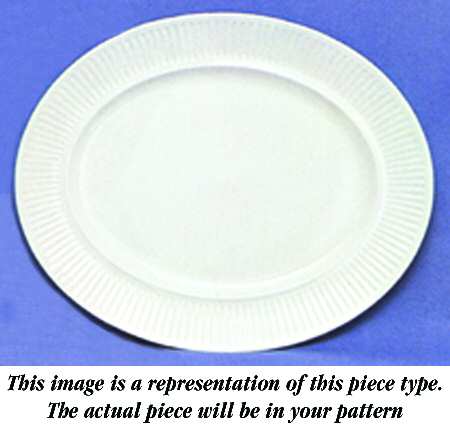 Plum Blossom 15" Oval Serving Platter