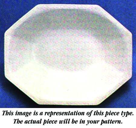 Spring Morning 9" Oval Vegetable Bowl