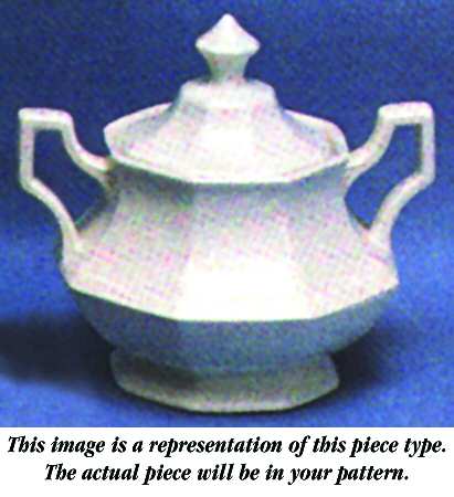 Hyde Park Brown (Heritage) Sugar Bowl & Lid