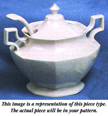 Hyde Park Blue (Heritage) Tureen &  Lid