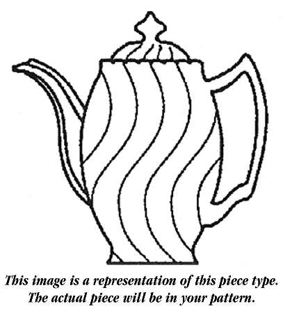 Country Life Coffee Pot & Lid