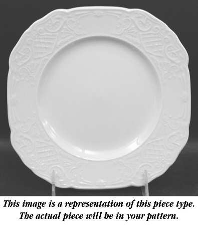Springfield (Blue Flowers) Square Salad Plate