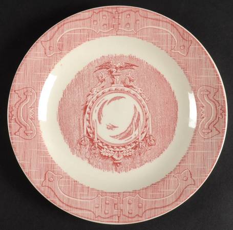 OLD CURIOSITY SHOP, THE (PINK) Salad Plate