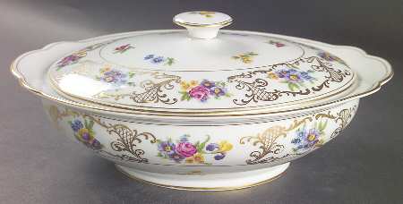 ROB327 Oval Covered Vegetable