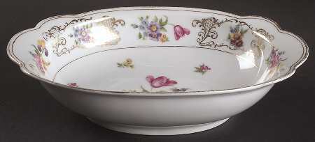 ROB327 10" Oval Vegetable Bowl