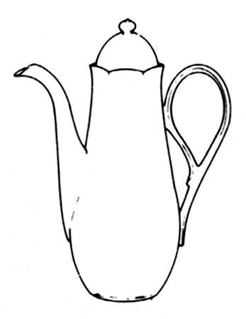 Carnegie Coffee Pot & Lid