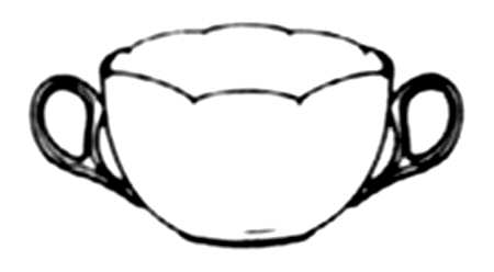 Hermitage Flat Cream Soup Bowl