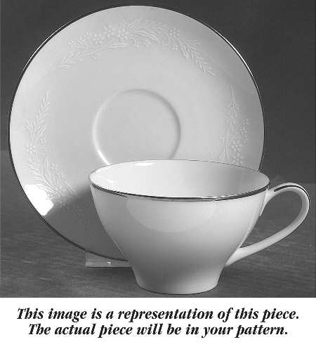 Sheila Flat Cup & Saucer Set