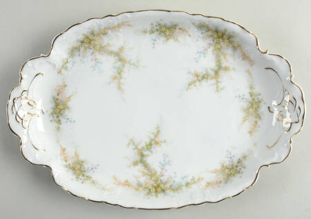 R1436 12" Oval Serving Platter