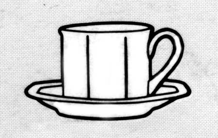Autumn's Glory Flat Demitasse Cup & Saucer Set