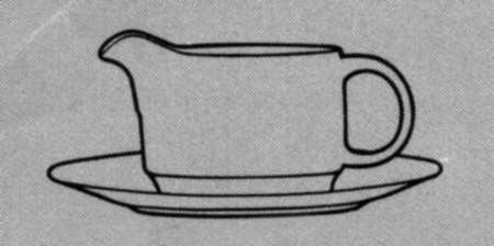 Babylon Gravy Boat & Underplate