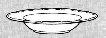 Chatelaine Large Rim Soup Bowl