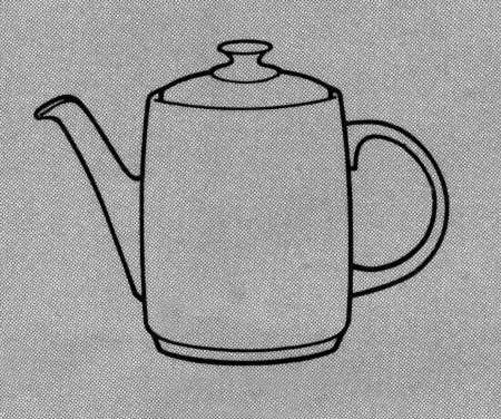Seville Teapot & Lid