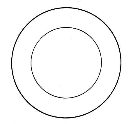 Burgundy 13" Chop Plate (Round Platter)