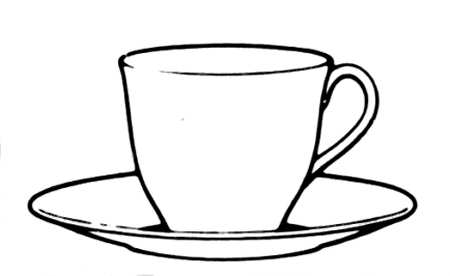 Yorktown Flat Cup & Saucer Set