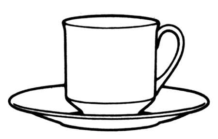 Kimberley Flat Cup & Saucer Set