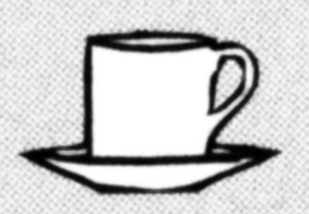 Tudor Grove Flat Demitasse Cup & Saucer Set