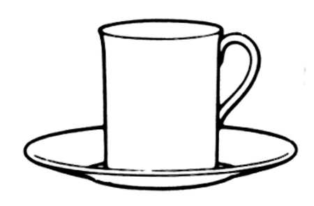 Tavistock Flat Demitasse Cup & Saucer Set