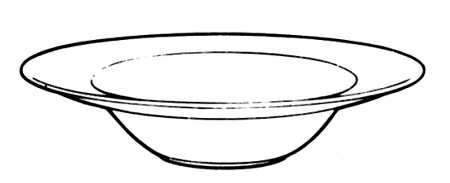 Crawford Rim Soup Bowl