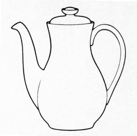 Jillian Coffee Pot & Lid