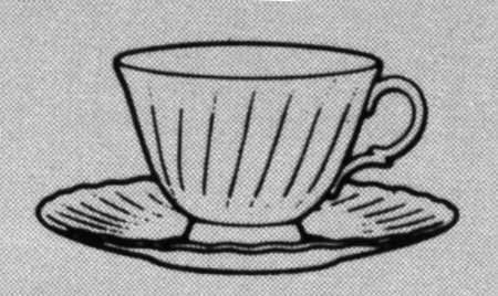 Chloe Footed Cup & Saucer Set