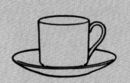 Esprit Flat Demitasse Cup & Saucer Set