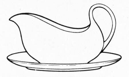 Summer Song Gravy Boat & Underplate