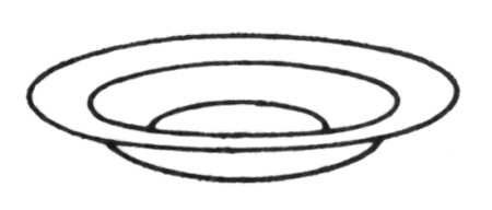 Oxford Gray 11" Individual Pasta Bowl