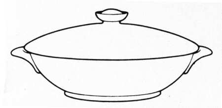 Aegean Round Covered Vegetable