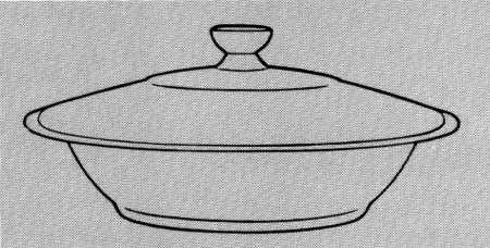 Counterpoint Round Covered Vegetable