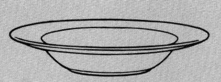 Paisley Large Rim Soup Bowl