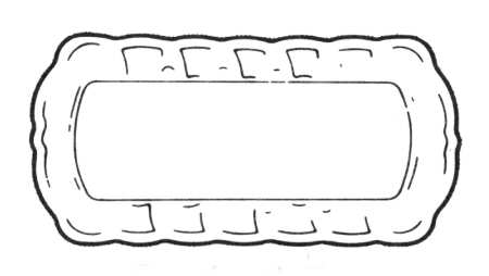 Temple Garden Large Sandwich Tray