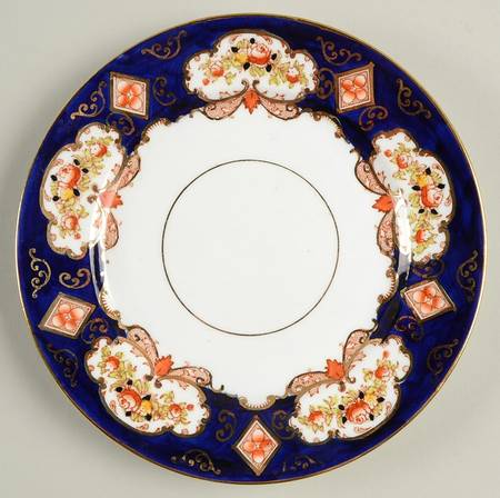 Heirloom (Crown China Stamp, Smooth) Salad Plate
