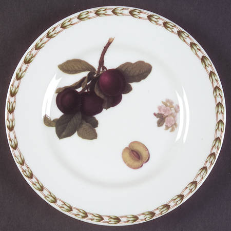 Hooker's Fruit (Fine China, Not Made in England) Bread & Butter Plate