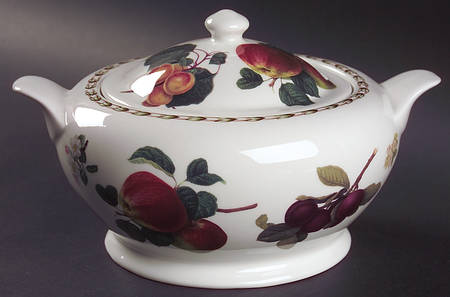 Hooker's Fruit (Fine China, Not Made in England) Round Covered Vegetable