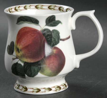 Hooker's Fruit (Fine China, Not Made in England) Footed Mug