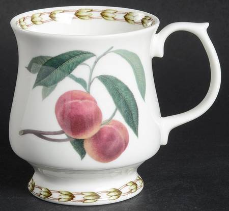 Hooker's Fruit (Fine China, Not Made in England) Footed Mug