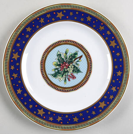 Floral Elegy Dessert/Pie Plate
