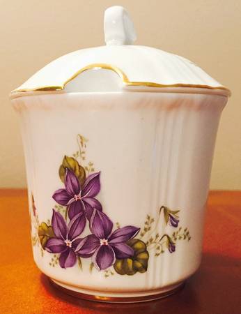 Violets Jam/Jelly & Lid