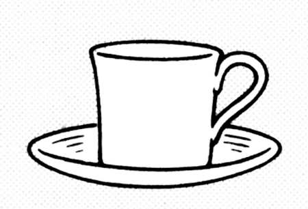 Wild Cherry Flat Demitasse Cup & Saucer Set
