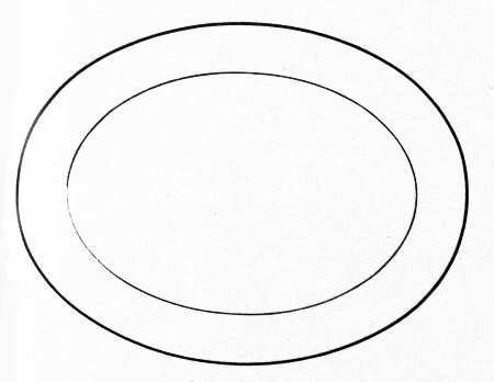 St. Regis 13" Oval Serving Platter