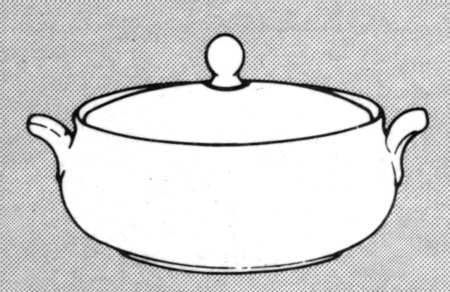Salerno Round Covered Vegetable